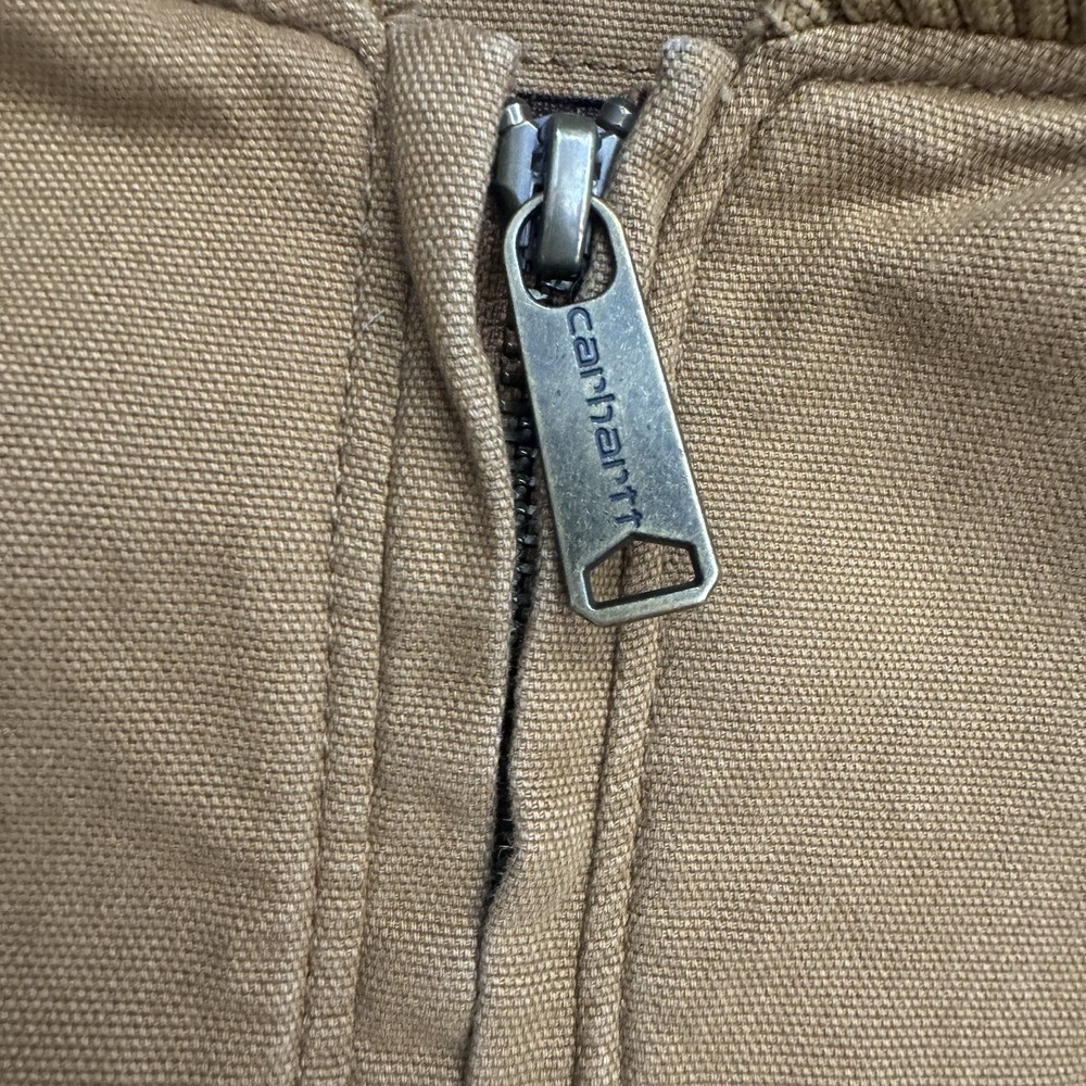 Carhartt Rugged Flex Jacket Women XXL Brown Workwear Full Zip Relaxed Fit - Picture 5 of 12